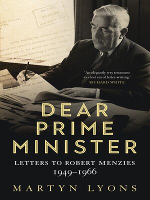 cover image of Dear Prime Minister
